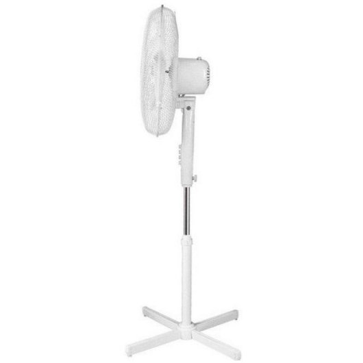 Standventilator Oceanic 45W 41cm 3 Stufen Oszillierend Neigbarer Kopf Weiß