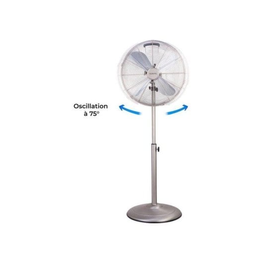Standventilator Oceanic 50W 40cm 3 Stufen Höhenverstellbar 75° Oszillation