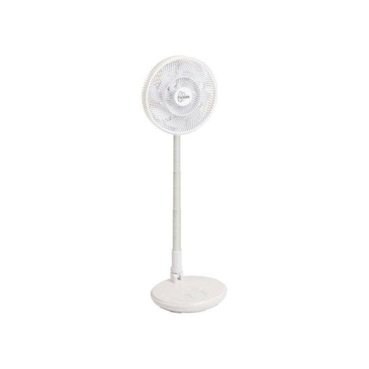 Tischventilator Klappbar Farelek Orikaz 15W Weiß Leise mit Fernbedienung