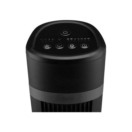Ventilador Torre Oceanic 45W 101cm 3 Velocidades Oscilación 90° Temporizador Display LED