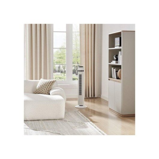 Turmventilator Oceanic 45W 101cm 3 Modi 3 Stufen 90° Oszillation Timer LED