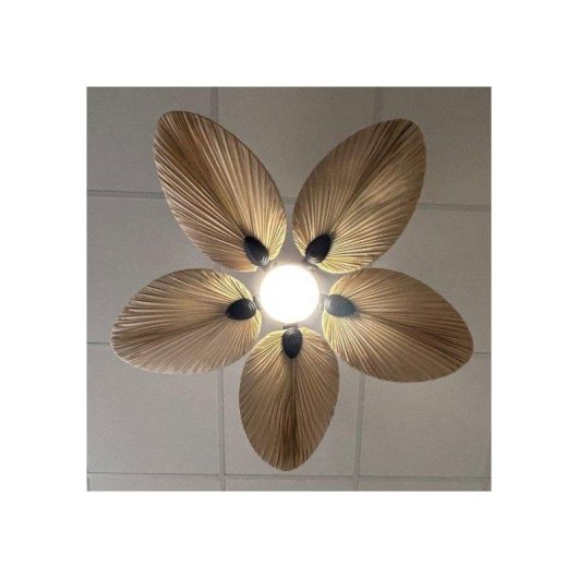 Ventilador de Techo con Luz FARELEK Makani 18W 132cm 6 Velocidades Motor DC Silencioso Mando Temporizador