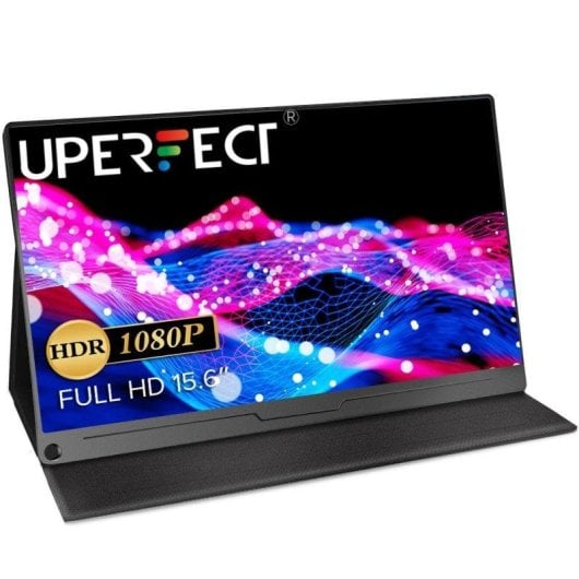 Monitor Uperfect 15,6" FullHD 60Hz IPS HDR Altavoces USB-C HDMI VESA