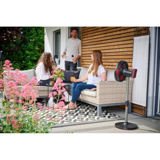 Ventilador de Pie Inalámbrico Einhell GE-CF 18/320 P Li-Solo 4 Velocidades Oscilante Temporizador