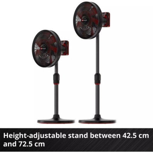 Ventilador de Pie Inalámbrico Einhell GE-CF 18/320 P Li-Solo 4 Velocidades Oscilante Temporizador