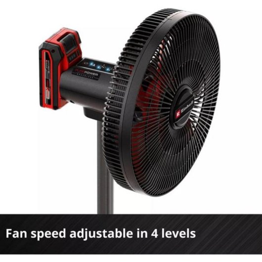 Ventilador de Pie Inalámbrico Einhell GE-CF 18/320 P Li-Solo 4 Velocidades Oscilante Temporizador