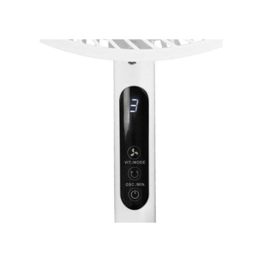 Ventilador de Pie Oceanic 2 en 1 45W 40cm 3 Velocidades Altura Regulable con Mando