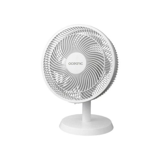 Ventilador de Sobremesa Oceanic OCEAVT30CMW 35W 3 Velocidades Oscilación 75° Silencioso