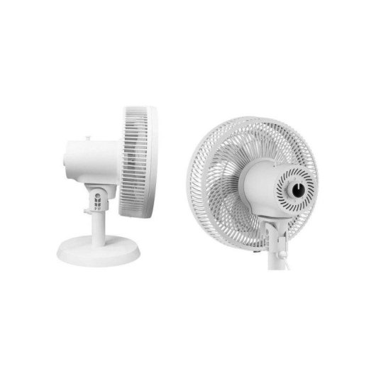 Ventilador de Sobremesa Oceanic OCEAVT30CMW 35W 3 Velocidades Oscilación 75° Silencioso