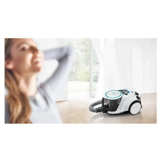 Aspirador sem Saco Bosch Serie 6 BGC41XHYG 700W 2,4L Filtro Higiénico Branco