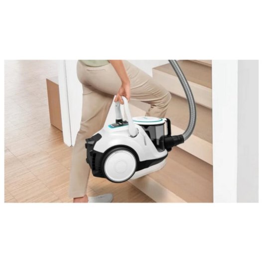Aspirador sem Saco Bosch Serie 6 BGC41XHYG 700W 2,4L Filtro Higiénico Branco