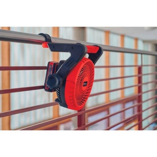 Ventilatore da Pavimento Senza Fili Einhell GE-CF 18/2200 Li 3 Velocità Inclinazione 360° Batteria