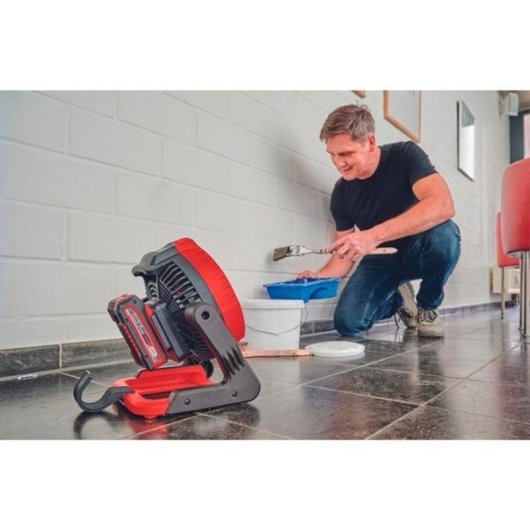Ventilatore da Pavimento Senza Fili Einhell GE-CF 18/2200 Li 3 Velocità Inclinazione 360° Batteria