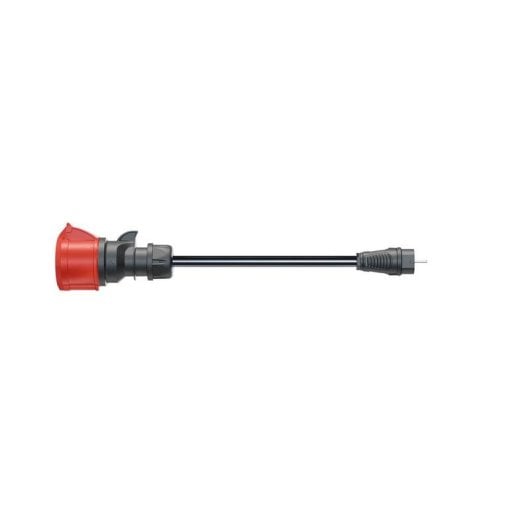 Adaptador go-e CH-04-02 1 toma 16 A IP55 para carga interior con cable 0,3 m