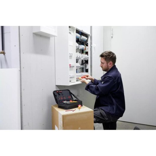 Wiha 45289 Werkzeugset für Wallbox-Installation, 23 Komponenten