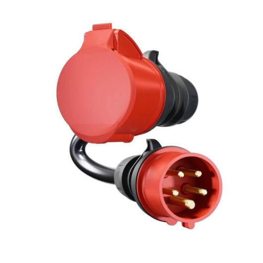 Adattatore go-e per Gemini flex 22 kW, CEE rosso trifase 32A a 16A