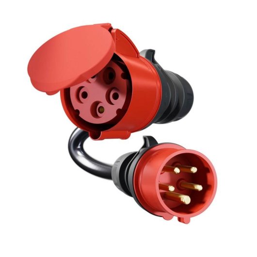 Adattatore go-e per Gemini flex 22 kW, CEE rosso trifase 32A a 16A