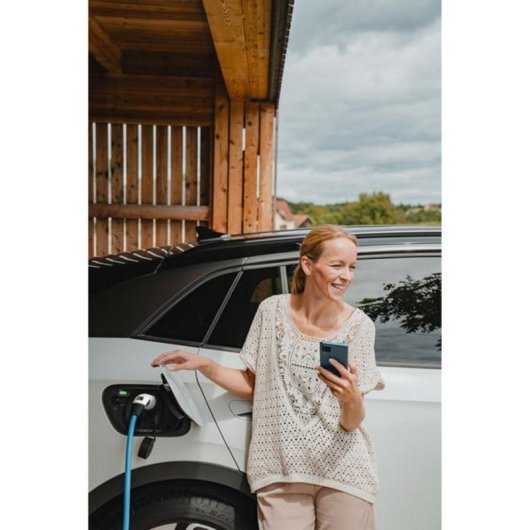 Cargador de baterías para vehículos NRGkick Set Optimal Type 2 22 kW 32 A 7,5 m