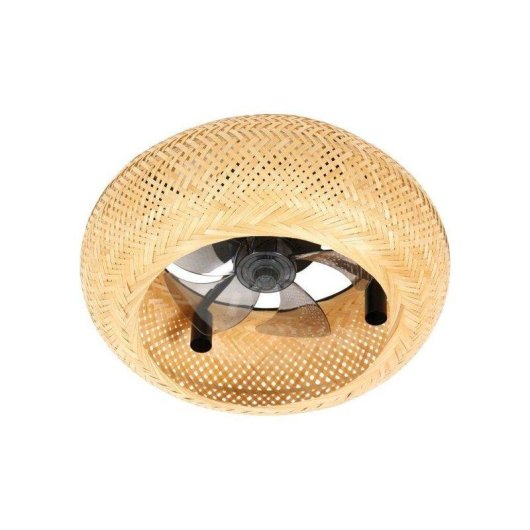 Deckenventilator mit Licht Farelek Canisséa 20W 50cm 6 Stufen Leise Fernbedienung