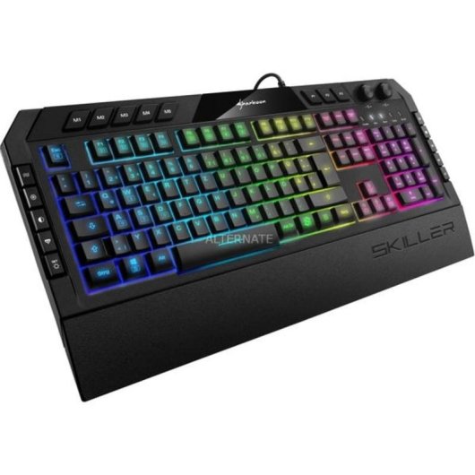 Tastatur Sharkoon Skiller SGK5 mechanisch RGB anpassbar QWERTZ deutsch