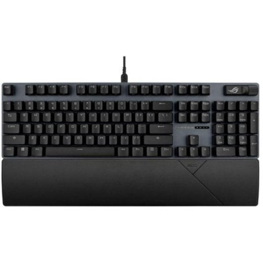 Teclado ASUS ROG Strix Scope II X mecánico con switches ROG NX Snow y RGB Swiss