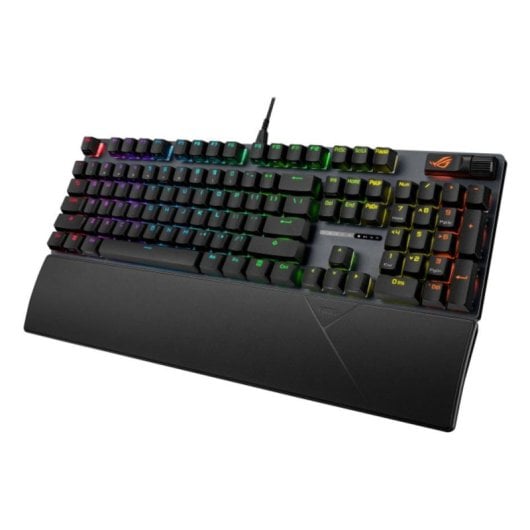 Teclado ASUS ROG Strix Scope II X mecánico con switches ROG NX Snow y RGB Swiss