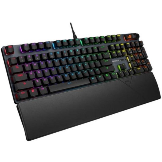 Teclado ASUS ROG Strix Scope II X mecánico con switches ROG NX Snow y RGB Swiss