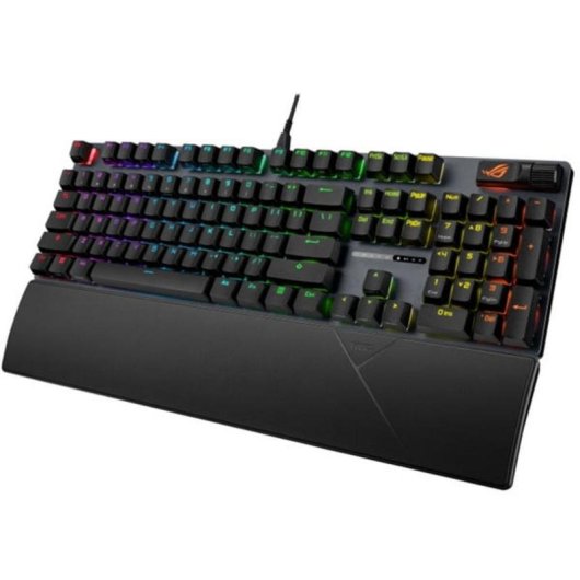 Teclado ASUS ROG Strix Scope II X mecánico con switches ROG NX Snow y RGB Swiss