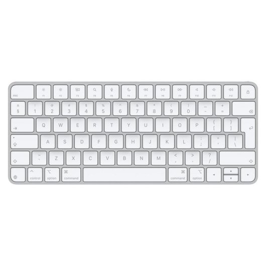 Clavier Apple Magic Keyboard sans fil rechargeable anglais QWERTY blanc