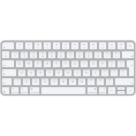 Clavier Apple Magic Keyboard sans fil rechargeable anglais QWERTY blanc
