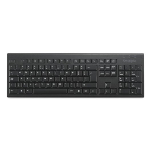 Teclado Kensington KB150 EQ membrana inalámbrico con protección y cifrado AES