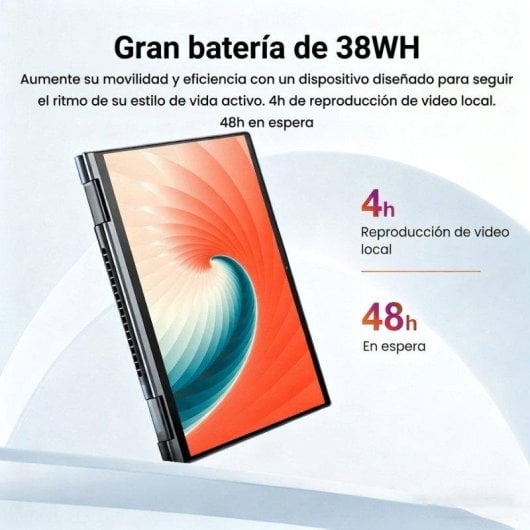 Portátil Ninkear YBOOK15 15.6" AMD Ryzen 3 3200U 16GB 512GB SSD Radeon Vega 3 Windows 11 Pro