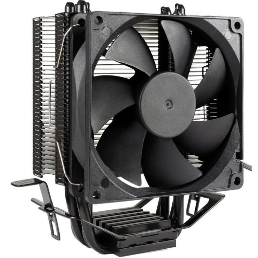 Refrigeración aire Inter-Tech Socket AM4 AM5 92 mm 4 tubos 4P90 Bulk negro