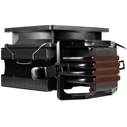 Refrigeración aire Inter-Tech Socket AM4 AM5 92 mm 4 tubos 4P90 Bulk negro