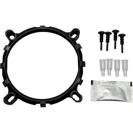 Refrigeración aire Inter-Tech Socket AM4 AM5 92 mm 4 tubos 4P90 Bulk negro