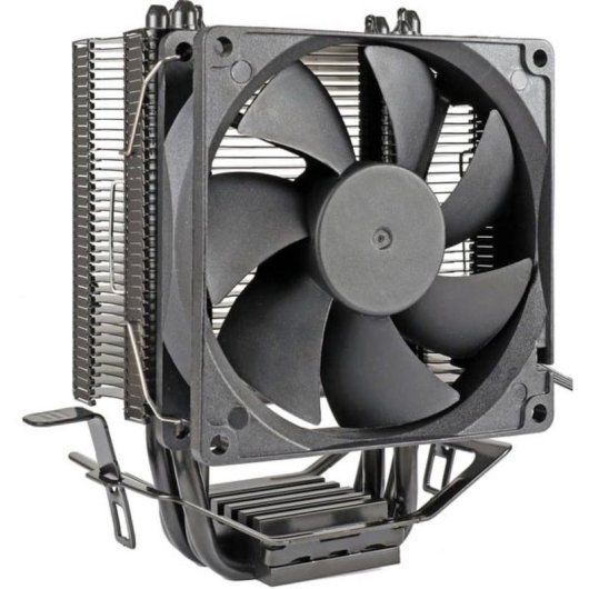 Refrigeración aire Inter-Tech Socket AM4 AM5 92 mm 4 tubos 4P90 Bulk negro