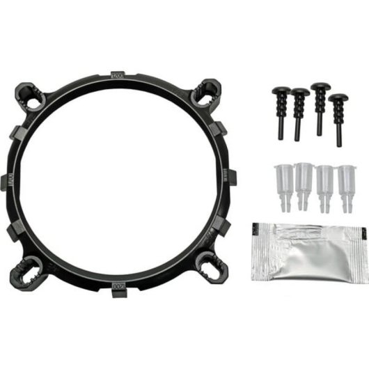 Refrigeración aire Inter-Tech Socket AM4 AM5 92 mm 4 tubos 4P90 Bulk negro