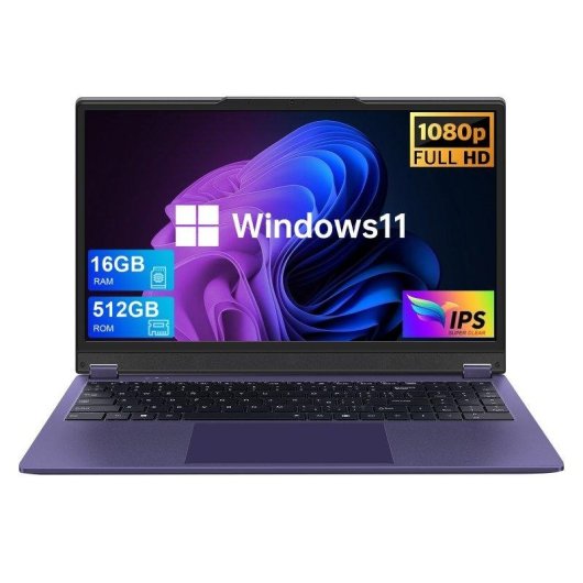Portátil INTECHNE UCC-UL156 15,6" Intel Core m3-8100Y 16 GB UHD Graphics 615 512 GB SSD Windows 11 Pro convertible 360°