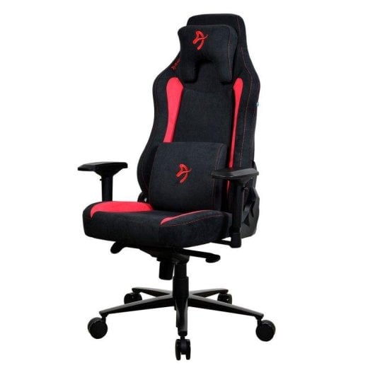 Silla de videojuegos Arozzi Vernazza Supersoft Red ergonómica con reposabrazos 4D