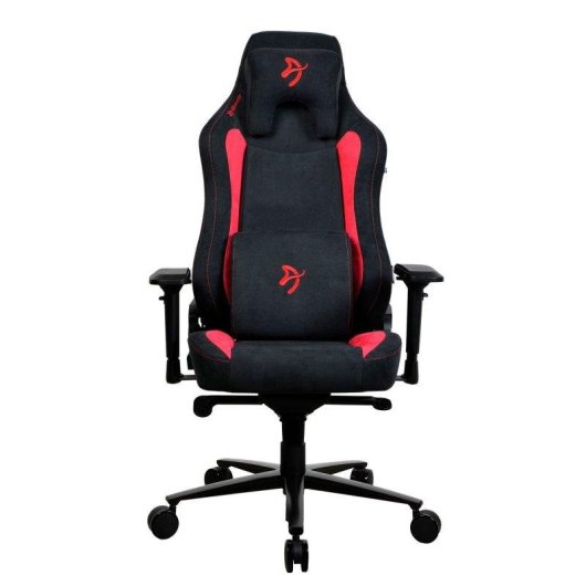 Silla de videojuegos Arozzi Vernazza Supersoft Red ergonómica con reposabrazos 4D