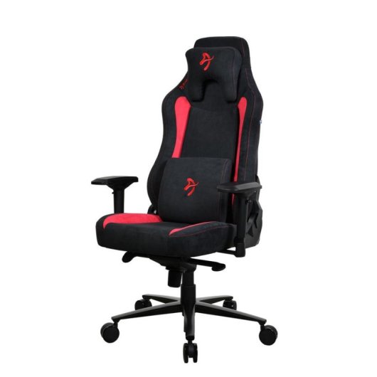 Silla de videojuegos Arozzi Vernazza Supersoft Red ergonómica con reposabrazos 4D