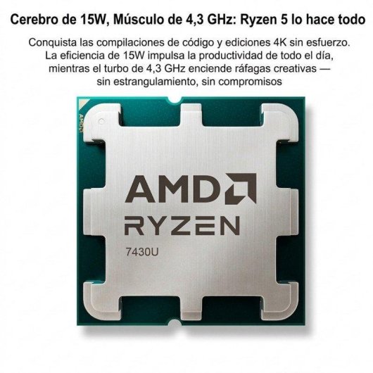 Mini PC Ninkear M7 AMD Ryzen 5 7430U/16GB/512GB SSD/AMD Radeon/Windows 11