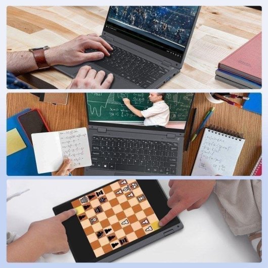 Portátil INTECHNE 11,6" Intel Core 6500Y 8GB UHD 615 256GB SSD Windows 11 Pro ligero
