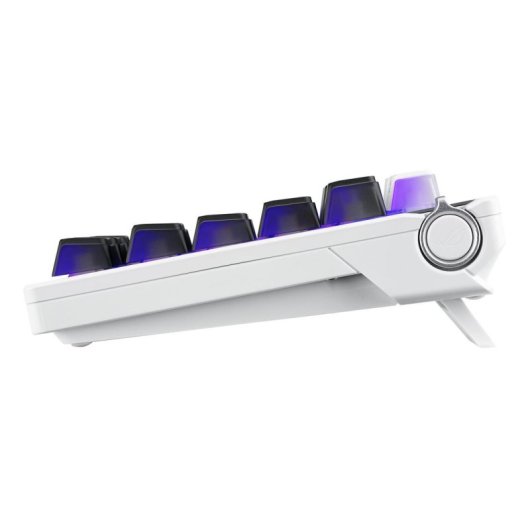 Teclado ASUS ROG Azoth X mecánico intercambiable en caliente 75% Swiss RGB OLED
