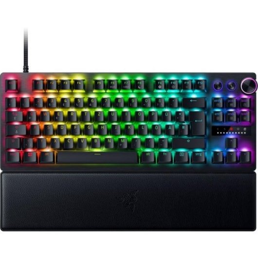 Tastiera Razer Huntsman V3 Pro TKL ottica gaming QWERTZ tedesca RGB nera