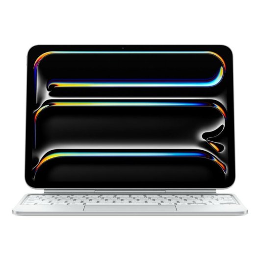 Apple Magic Keyboard kabellose weiße QWERTZ deutsche Tastatur mit Trackpad