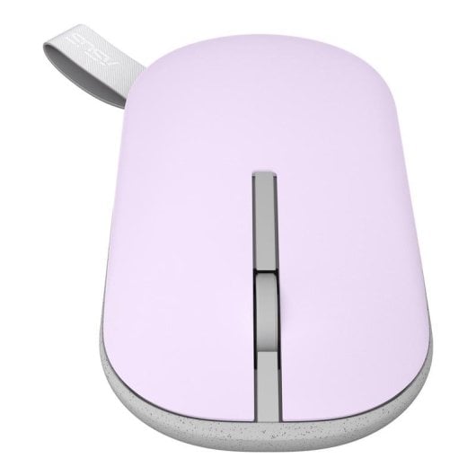 Ratón ASUS Marshmallow MD100 RF Wireless Bluetooth 1600 DPI Púrpura Ambidiestro