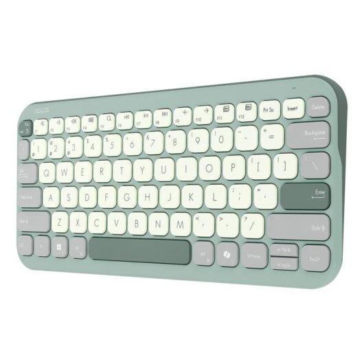 Teclado ASUS Marshmallow KW100 inalámbrico tijera alemán compacto 75% Bluetooth