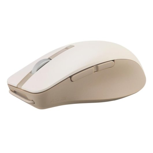 Ratón ASUS SmartO MD200 Silent Plus RF Wireless Bluetooth 4200 DPI Beige 6 Boutons