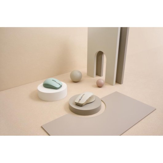 Ratón ASUS SmartO MD200 Silent Plus RF Wireless Bluetooth 4200 DPI Beige 6 Boutons